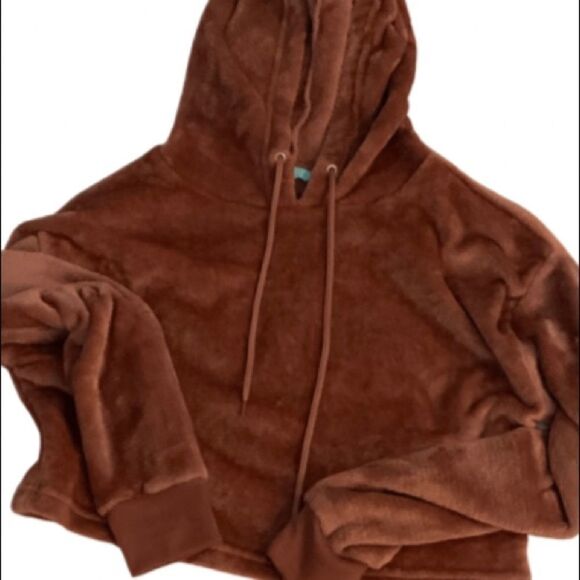 Miss Posh Soft Crop Lounge Active Wear Set Outfit Hoodie Shorts Medium - Picture 10 of 14